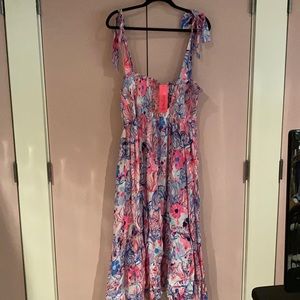 Lilly Pulitzer Rivera Midi Dress XL